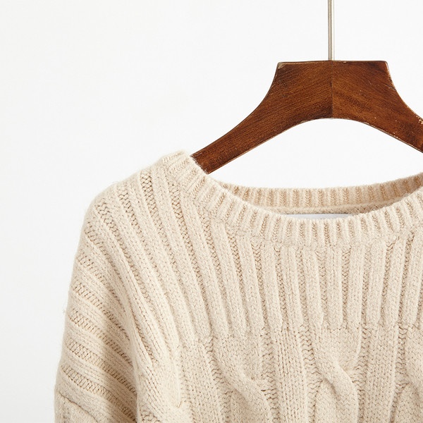 Fleece κυρίες πουλόβερ κολοβωμένη σε διάφορα χρώματα