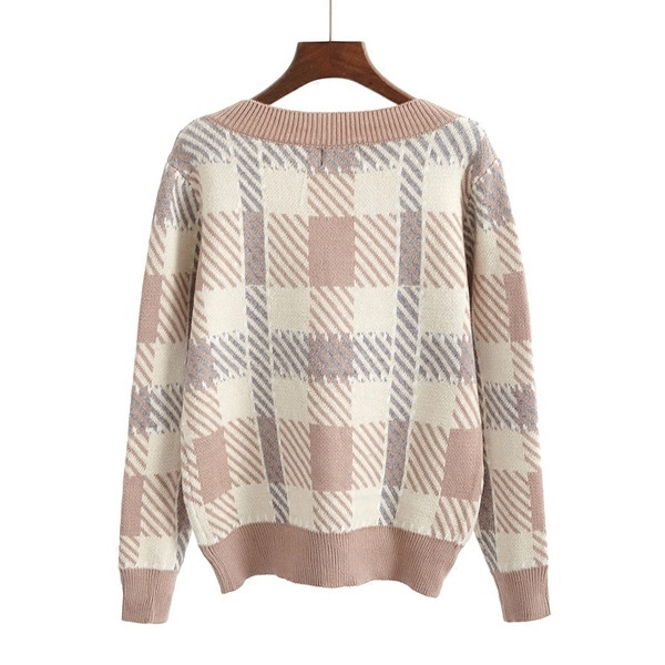 Γυναικείο φούτερ χειμώνα με ντεκολτέ σε σχήμα V, σε κουτί