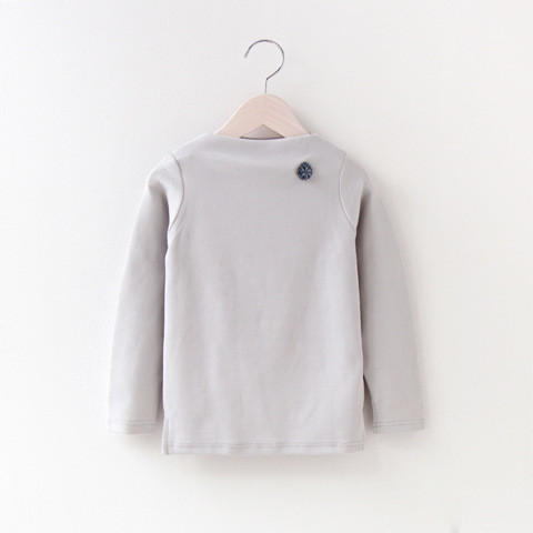 Απαλή μπλούζα χειμωνιάτικου φθινοπώρου-χειμώνα για κορίτσια με μίνι 3D διακόσμηση σε πέντε χρώματα