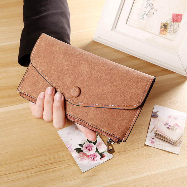 Κομψό πορτοφόλι για κυρίες σε διάφορα χρώματα