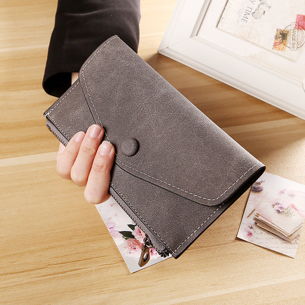 Κομψό πορτοφόλι για κυρίες σε διάφορα χρώματα