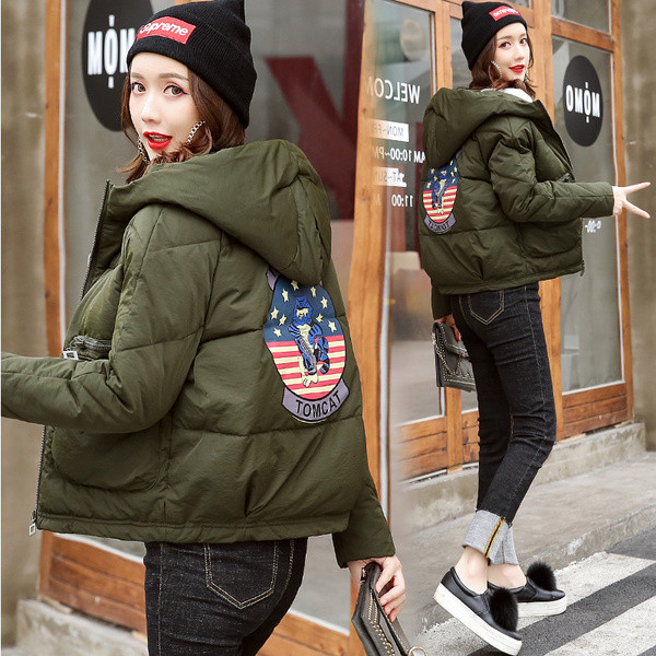 Дамско зимно яке с качулка,декоративни ципове и практични джобове - 3 модела