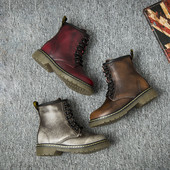 Стилни детски кубинки за момчета с груба и устойчива подметка в два цвята