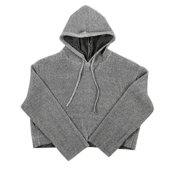 Αθλητικό-κομψό γυαλιστερό πουλόβερ κυρίες με στυλ