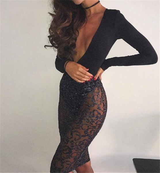 Διαφανή κυρία φούστα με υψηλή μέση και πέτρες σε δύο χρώματα