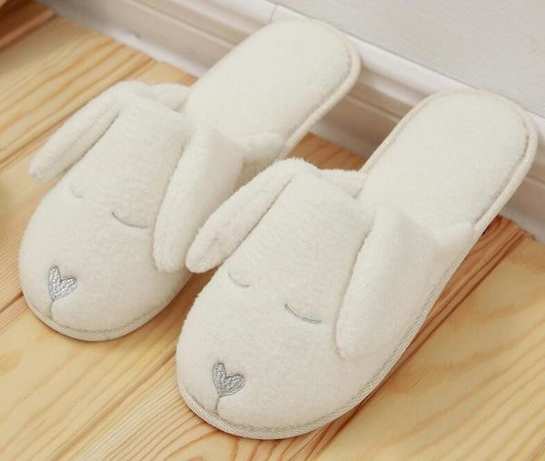 Дамски домашни топли топлинки с ушички във формата на кученце