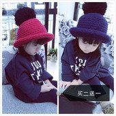 Χειμερινό καπέλο χειμώνα με κουκούλα για κορίτσια με ρουφηξιά σε διάφορα χρώματα