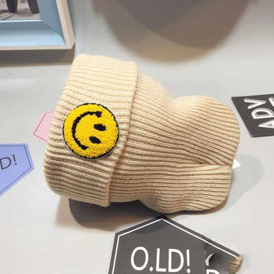 Χειμώνας μονόκεντρου-φθινοπώρου με emoticon σε διάφορα χρώματα