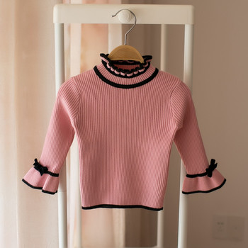 Детски пуловер за момичета в няколко цвята