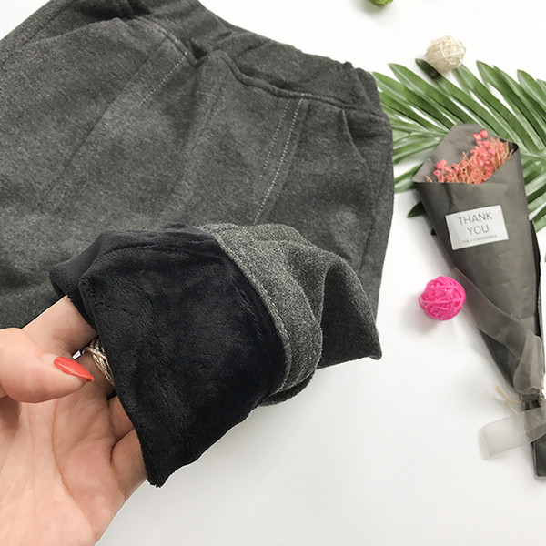 Стилен детски панталон с ластична талия в два цвята