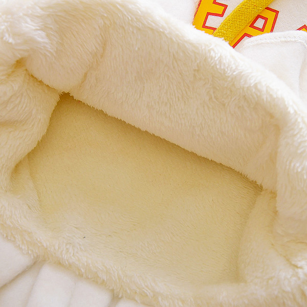 Παιδικό φόρεμα χειμερινών αθλημάτων για κορίτσια με κουκούλα σε δύο χρώματα