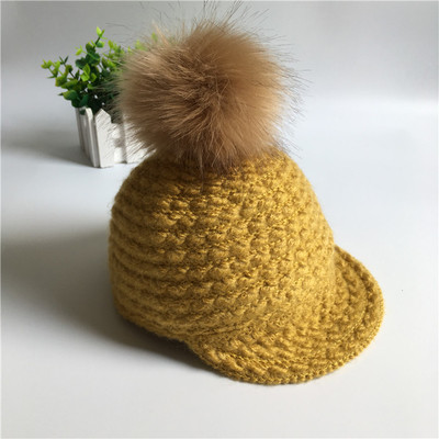 Πλεκτά παιδικά καπέλα με κουκούλα και κουκούλα σε διάφορα χρώματα