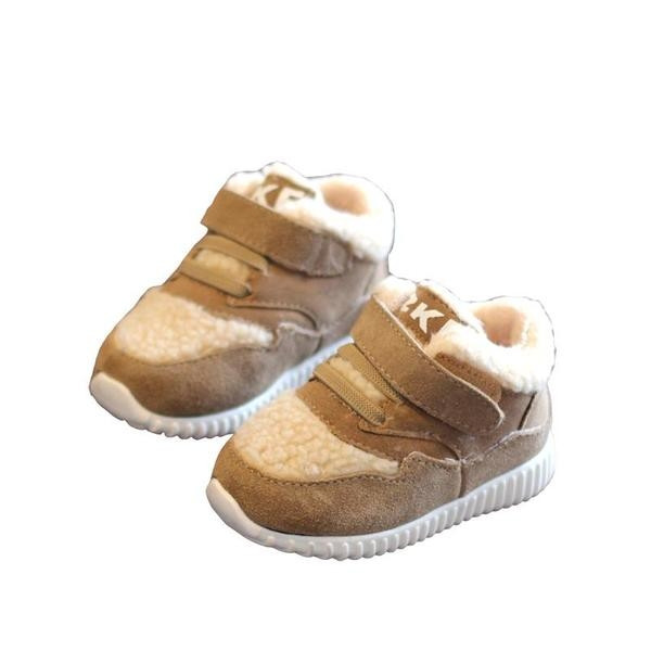 Προπονητικά πάνινα παπούτσια για παιδιά - unisex, με μπαλώματα, σε δύο χρώματα