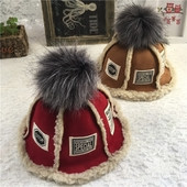 Πάχος καπέλο unisex παιδικού μαλλιού με ή χωρίς ρουφηξιά και εκτυπώνει σε διάφορα χρώματα