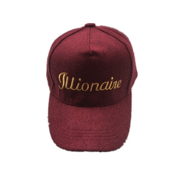 Спортна детска унисекс шапка с козирка и надпис в сив,бордо и черен цвят