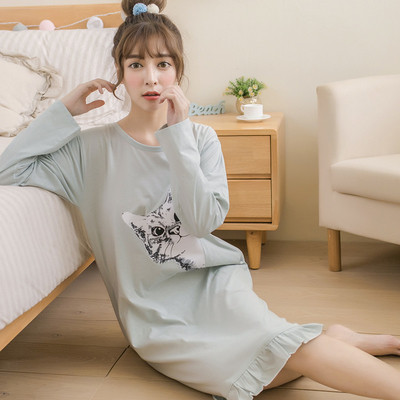 Μακρύ γυνιακέιο νυχτικόσε πολλές αποχρώσεις