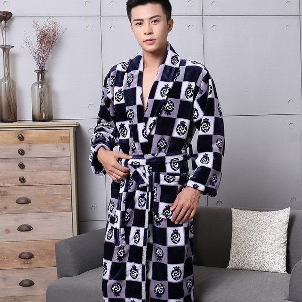 Εσωτερικό μπουρνούζι για άνδρες και γυναίκες σε διαφορετικά χρώματα