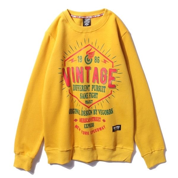 Μαύρο και κίτρινο σακάκι ανδρών με επιγραφές