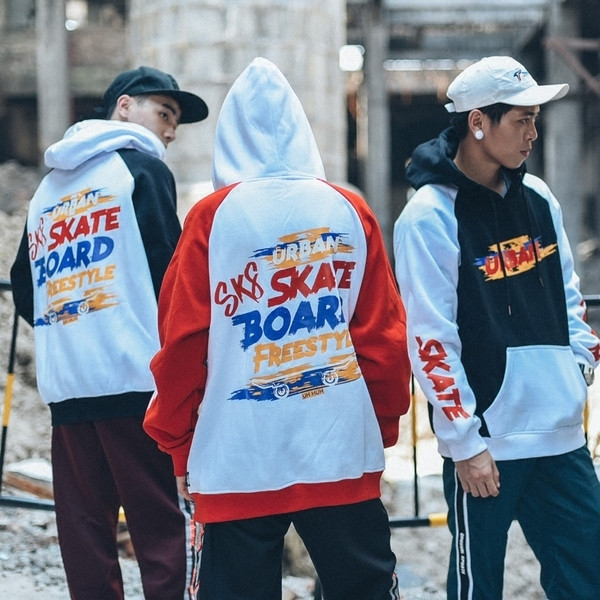 Αθλητική μπλούζα με κουκούλα με κουκούλα σε τρία χρώματα