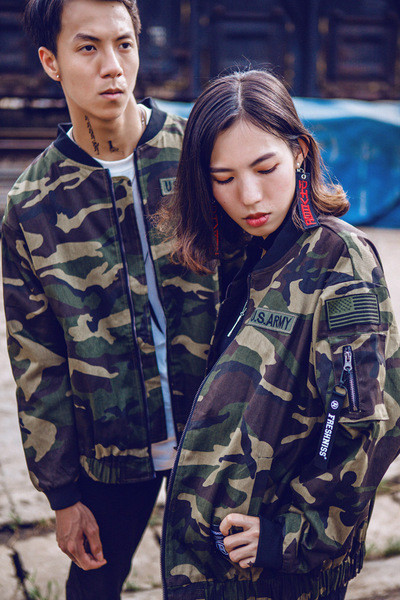 Φόρεμα ανδρικής καμουφλάζ φθινόπωρο-χειμώνα