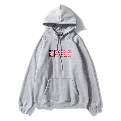 Αθλητική φαρδιά μπλούζα ανδρών με έγχρωμη εφαρμογή