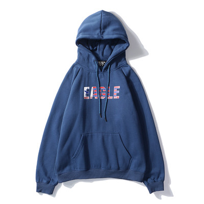 Αθλητική φαρδιά μπλούζα ανδρών με έγχρωμη εφαρμογή