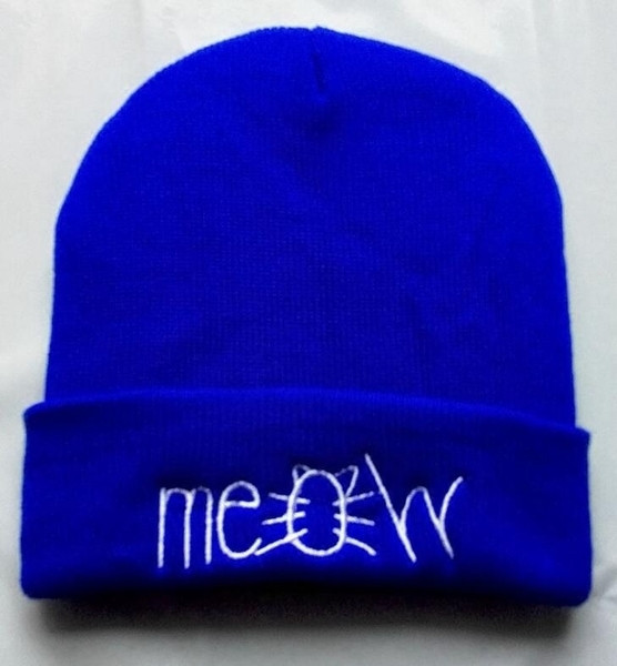 Γυναικεία χειμωνιάτικα καπέλα "MEOW", διάφορα χρώματα