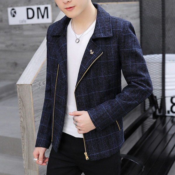 Σακάκι τύπου σακάκι ανδρών-φθινοπώρου σε βρετανικό στυλ