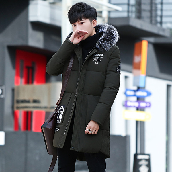 Μεγάλο χειμερινό σακάκι χειμώνα με αφαιρούμενο κολάρο κολάρο, 2 χρώματα