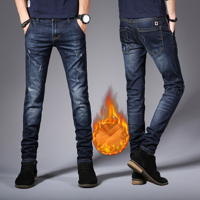 Άνδρες φθινόπωρο-χειμώνα Λεπτά τζιν - διαφορετικά σχέδια