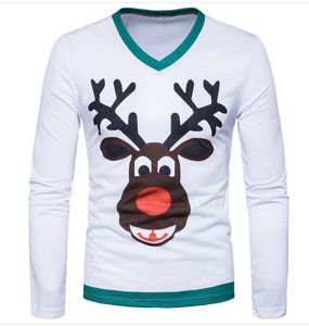 Ανδρική ενδιαφέρουσα μπλούζα με σχέδια και μοτίβα Χριστουγέννων, πολλά σχέδια και χρώματα