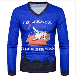 Ανδρική ενδιαφέρουσα μπλούζα με σχέδια και μοτίβα Χριστουγέννων, πολλά σχέδια και χρώματα