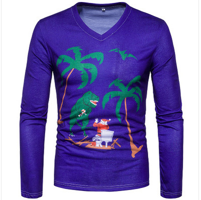 Ανδρική ενδιαφέρουσα μπλούζα με σχέδια και μοτίβα Χριστουγέννων, πολλά σχέδια και χρώματα