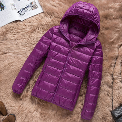 Ежедневно пролетно-есенно яке спълнеж от мек гъши пух, най-различни цветове - 2 модела (с качулка и без качулка)