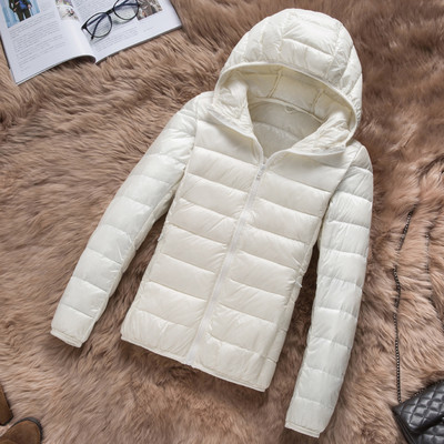 Ежедневно пролетно-есенно яке спълнеж от мек гъши пух, най-различни цветове - 2 модела (с качулка и без качулка)