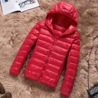 Ежедневно пролетно-есенно яке спълнеж от мек гъши пух, най-различни цветове - 2 модела (с качулка и без качулка)