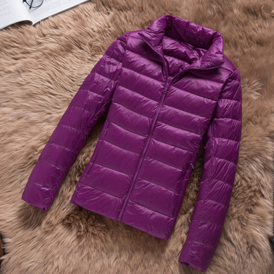 Ежедневно пролетно-есенно яке спълнеж от мек гъши пух, най-различни цветове - 2 модела (с качулка и без качулка)