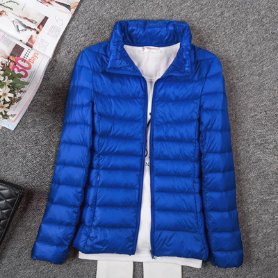 Ежедневно пролетно-есенно яке спълнеж от мек гъши пух, най-различни цветове - 2 модела (с качулка и без качулка)