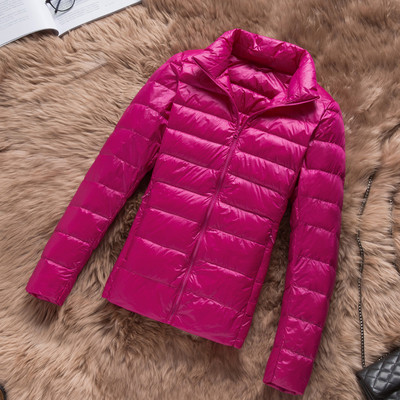 Ежедневно пролетно-есенно яке спълнеж от мек гъши пух, най-различни цветове - 2 модела (с качулка и без качулка)