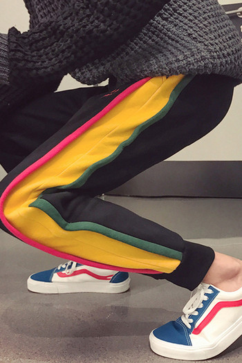 Спортно-елегантен мъжки панталон в две разцветки