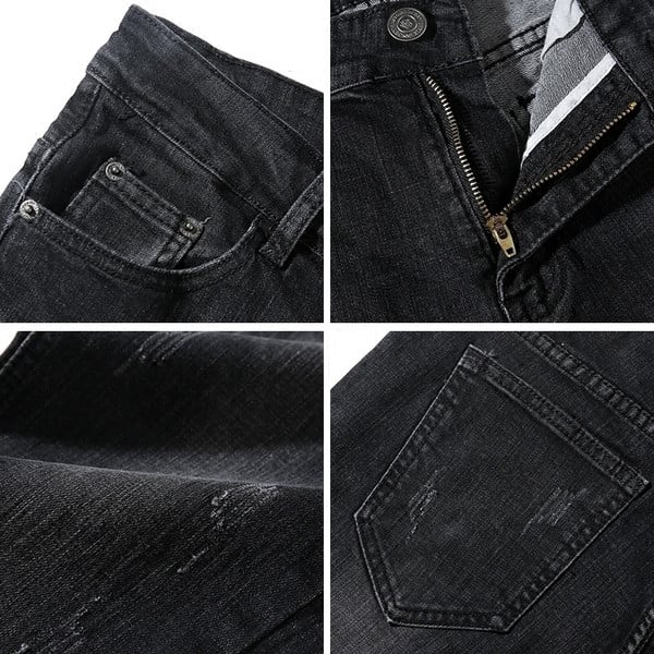 Мъжки дънки в тъмен цвят, подходящи за ежедневие