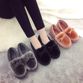 Γυναικεία παπούτσια με απαλή, πολύ ζεστή επένδυση, 4 χρώματα