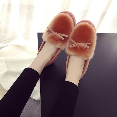 Γυναικεία παπούτσια με απαλή, πολύ ζεστή επένδυση, 4 χρώματα