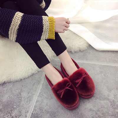 Γυναικεία παπούτσια με απαλή, πολύ ζεστή επένδυση, 4 χρώματα