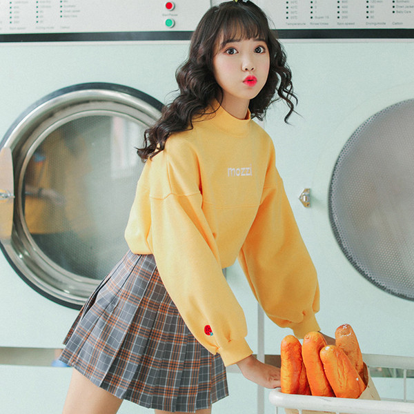 Καθημερινή χειμωνιάτικη γυναικεία φούτερ σε δύο χρώματα