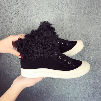 Καθημερινές μπότες χειμωνιάτικες κυρίες με κάτω σε δύο σχέδια - με ή χωρίς συνδέσμους