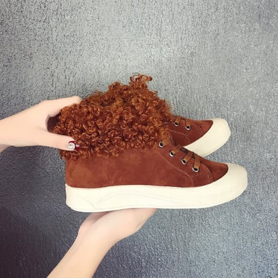 Καθημερινές μπότες χειμωνιάτικες κυρίες με κάτω σε δύο σχέδια - με ή χωρίς συνδέσμους