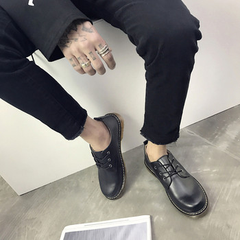 Мъжки официални обувки с устойчива подметка в три цвята