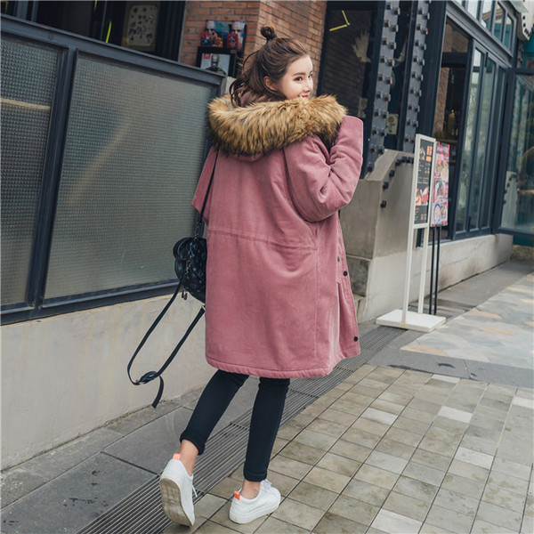 Σπορ-κομψό μακρύ παλτό με κουκούλα