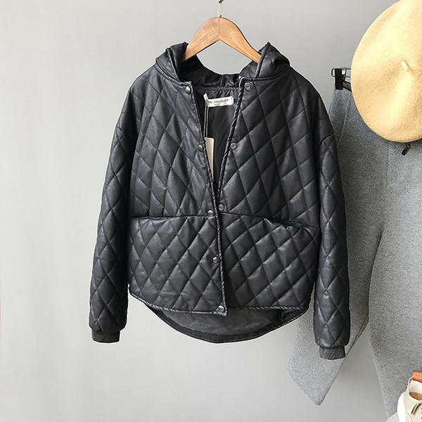 Κομψό σπορ-κομψό κυλινδρικό σακάκι σε δύο μοντέλα - με κουκούλα και χωρίς